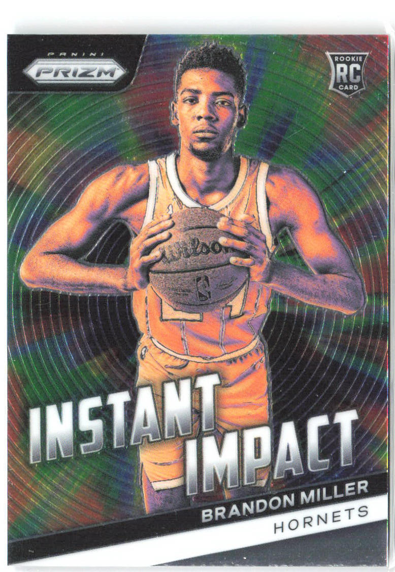 Brandon Miller Panini Prizm - Instant Impact 4 2023-24 Charlotte Hornets