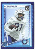 DJ Giddens Donruss Optic - Blue Scope 258 2025 Indianapolis Colts