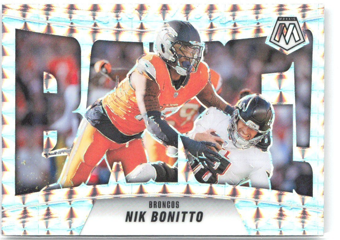 Nik Bonitto Panini Mosaic - Bang! Mosaic 5 2025 Denver Broncos
