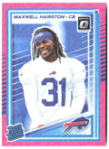 Maxwell Hairston Donruss Optic - Pink 286 2025 Buffalo Bills