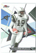 Keyshawn Johnson Topps Composite - Finest Refractor 220 2023 New York Jets