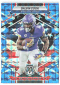 Dalvin Cook Panini Mosaic - Reactive Blue Mosaic 263 2023 Minnesota Vikings