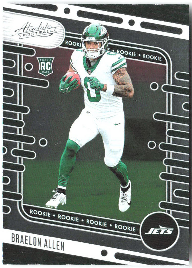 Braelon Allen Panini Absolute - Retail 190 2024 New York Jets RC