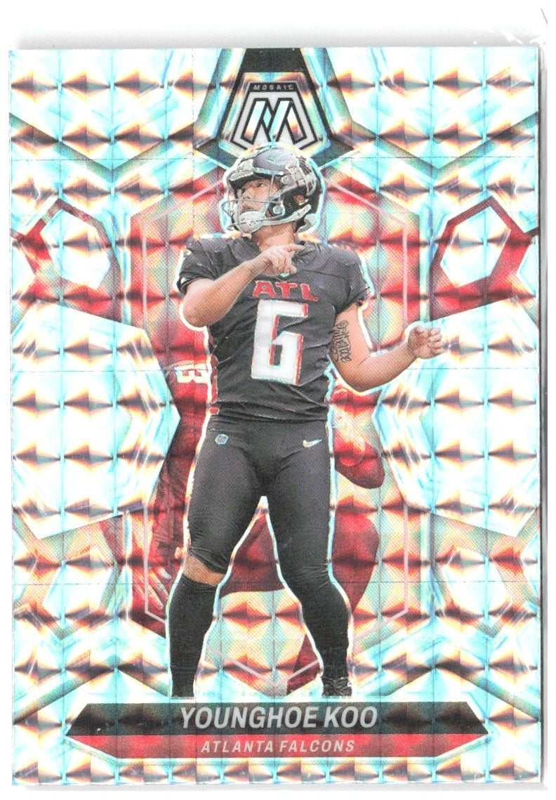 Younghoe Koo Panini Mosaic - Mosaic 14 2024 Atlanta Falcons