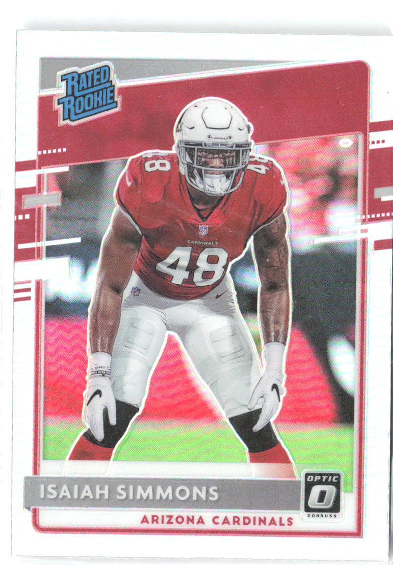 Isaiah Simmons Donruss Optic - Holo 199 2020 Arizona Cardinals