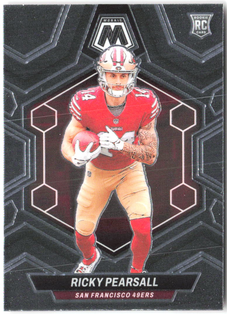 Ricky Pearsall Panini Mosaic 331 2024 San Francisco 49ers RC