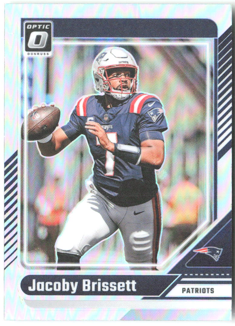 Jacoby Brissett Donruss Optic - Holo 133 2024 New England Patriots