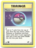 Master Ball 1st Edition Uncommon Gym Challenge 116/132 NM Keiji Kinebuchi