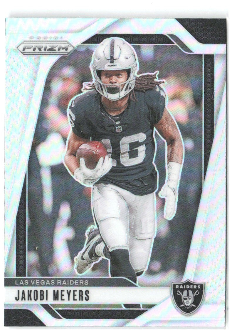 Jakobi Meyers Panini Prizm - Silver 151 2024 Las Vegas Raiders
