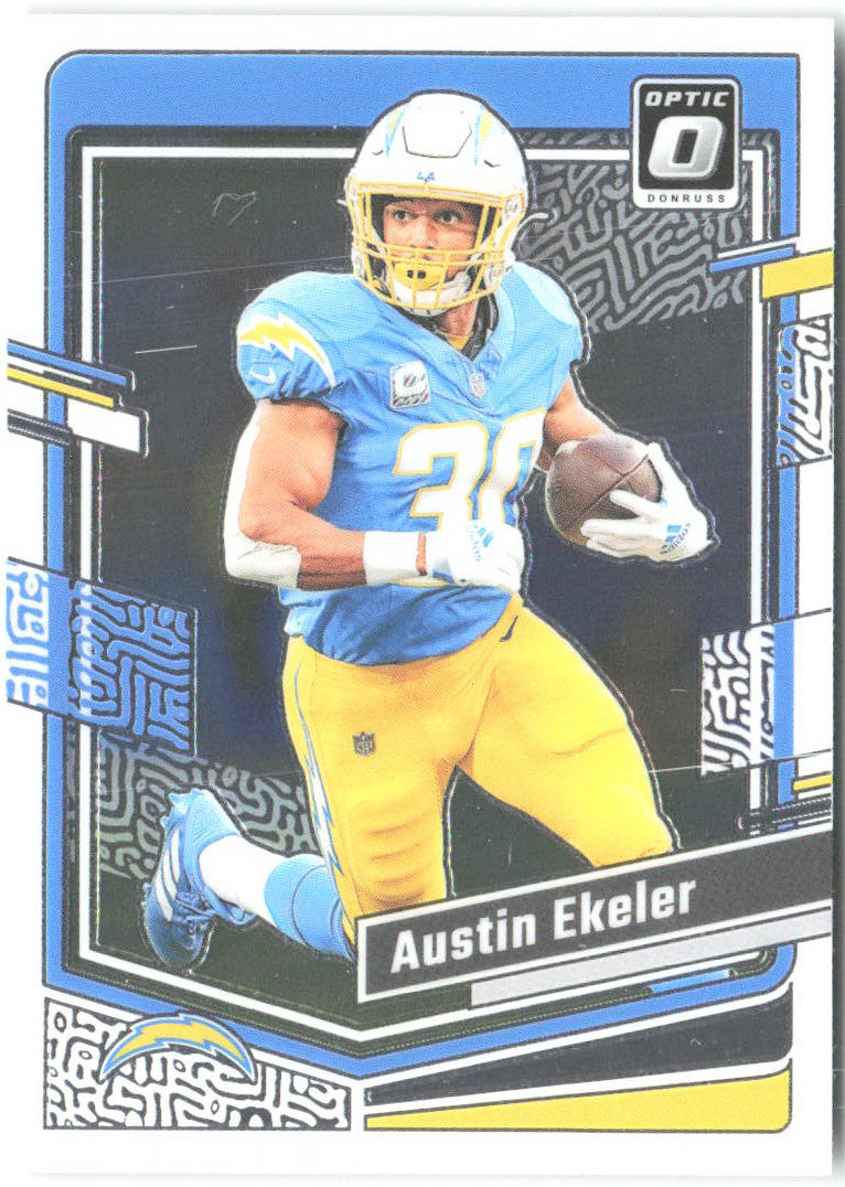 Austin Ekeler Donruss Optic 101 2023 Los Angeles Chargers