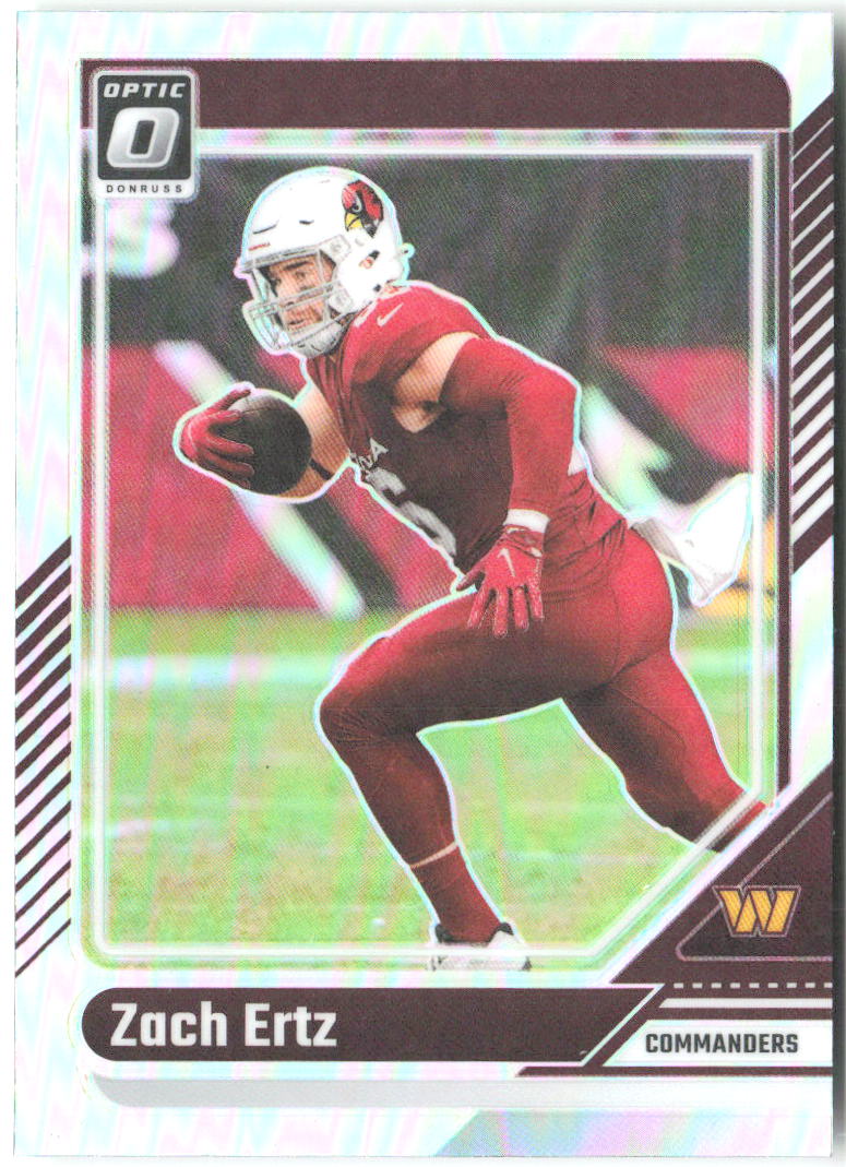 Zach Ertz Donruss Optic - Holo 197 2024 Washington Commanders