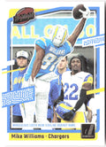 Mike Williams Donruss - Highlights H-MW 2023 Los Angeles Chargers