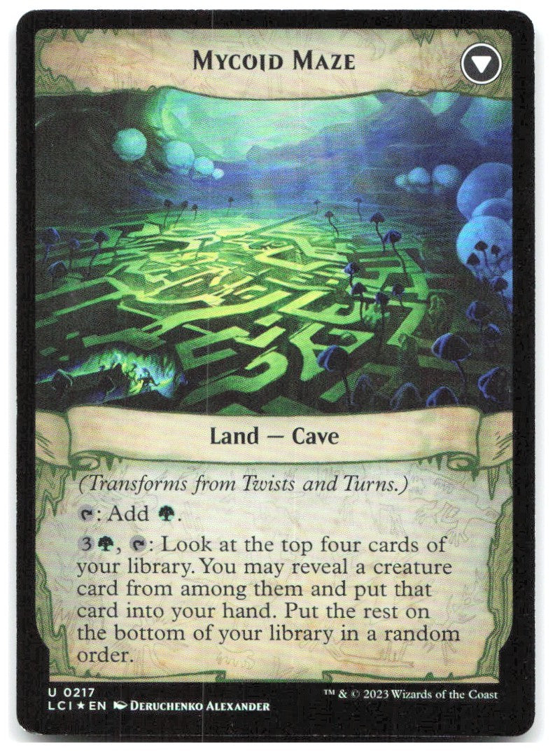Twists and Turns Foil U The Lost Caverns of Ixalan 217 NM Deruchenko Alexander