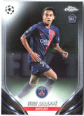 Ethan Mbappé Topps Chrome UEFA Club Competitions 91 2023-24 PSG RC
