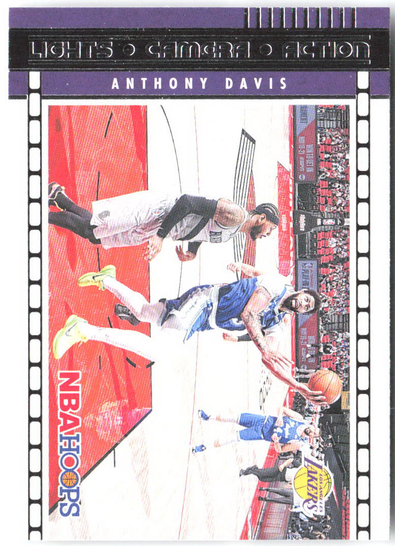 Anthony Davis Hoops - Lights Camera Action 10 2021-22 Los Angeles Lakers
