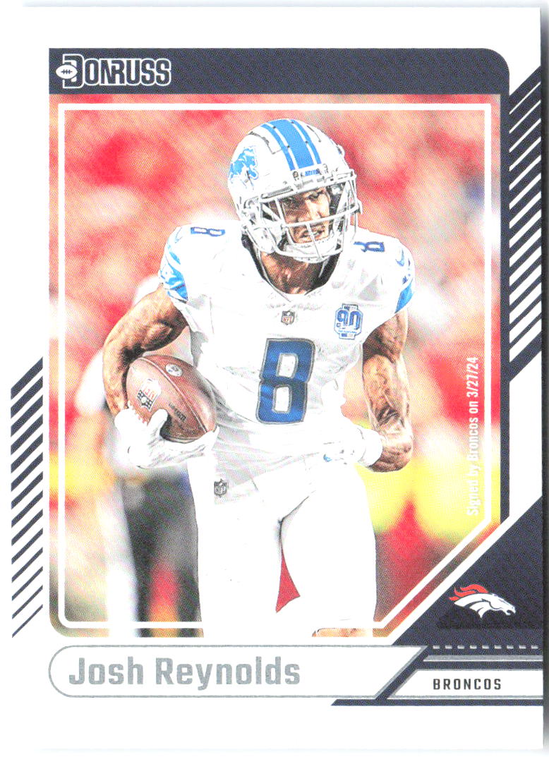 Josh Reynolds Donruss 294 2024 Denver Broncos