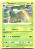 Torterra Holo Rare SWSH09: Brilliant Stars 008/172 NM