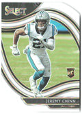 Jeremy Chinn Panini Select - White Prizm Die Cut 397 2020 Carolina Panthers