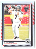 C.J. Stroud Donruss Optic - Holo 162 2025 Houston Texans