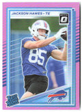 Jackson Hawes Donruss Optic - Pink 224 2025 Buffalo Bills