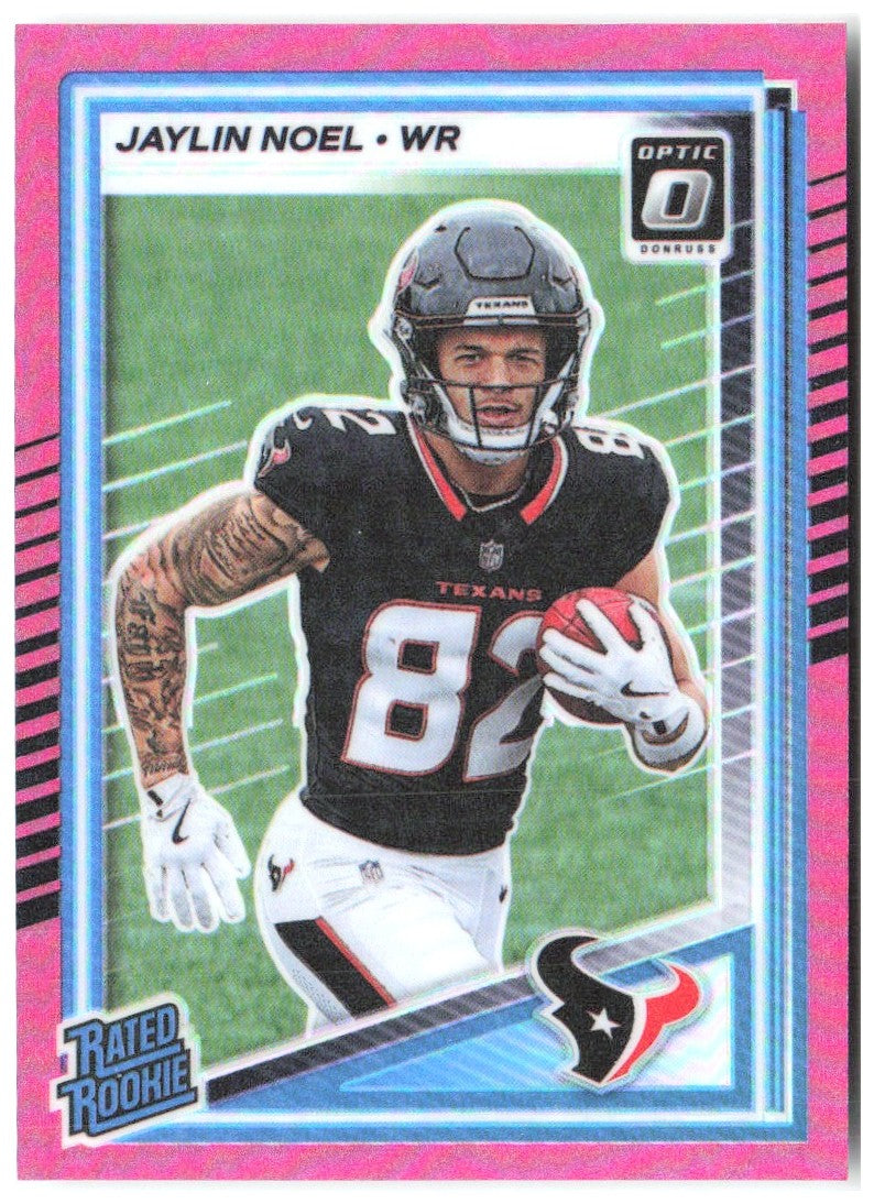 Jaylin Noel Donruss Optic - Pink 241 2025 Houston Texans