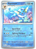 Vaporeon Reverse Holo Rare SV Prismatic Evolutions 022/131 NM kirisAki