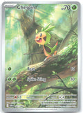 Chespin Holo Illustration Rare ME04: Chaos Rising 087/086 NM Atsushi Furusawa
