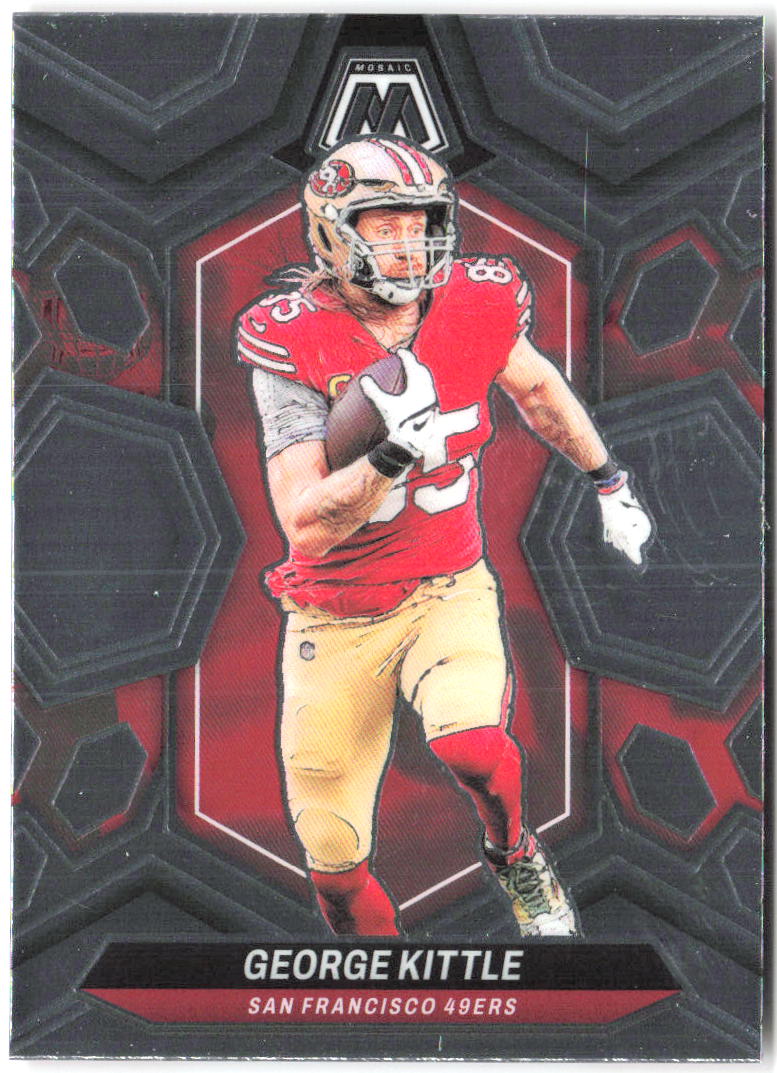 George Kittle Panini Mosaic 194 2024 San Francisco 49ers