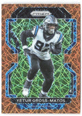 Yetur Gross-Matos Panini Prizm - Lazer 319 2021 Carolina Panthers