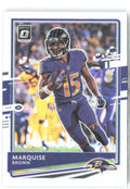 Marquise Brown Donruss Optic - Holo 12 2020 Baltimore Ravens