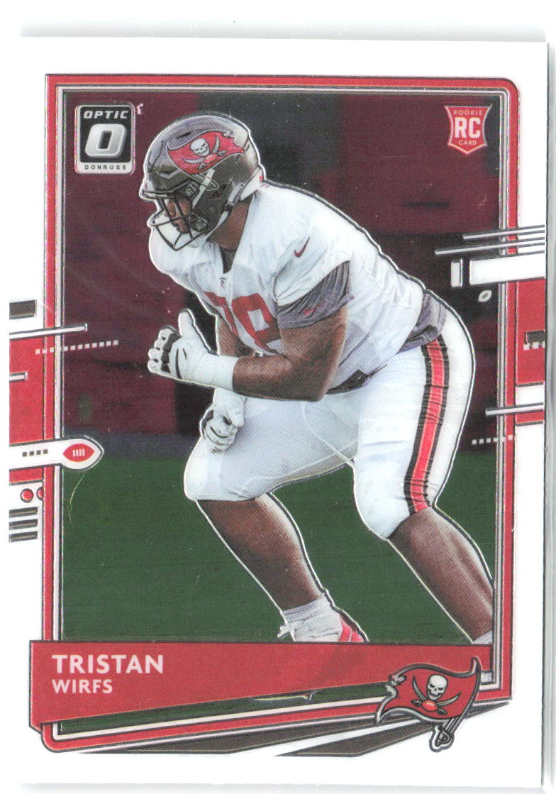 Tristan Wirfs Donruss Optic 129 2020 Tampa Bay Buccaneers RC