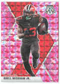 Odell Beckham Jr. Panini Mosaic - Prizm Camo Pink 54 2020 Cleveland Browns