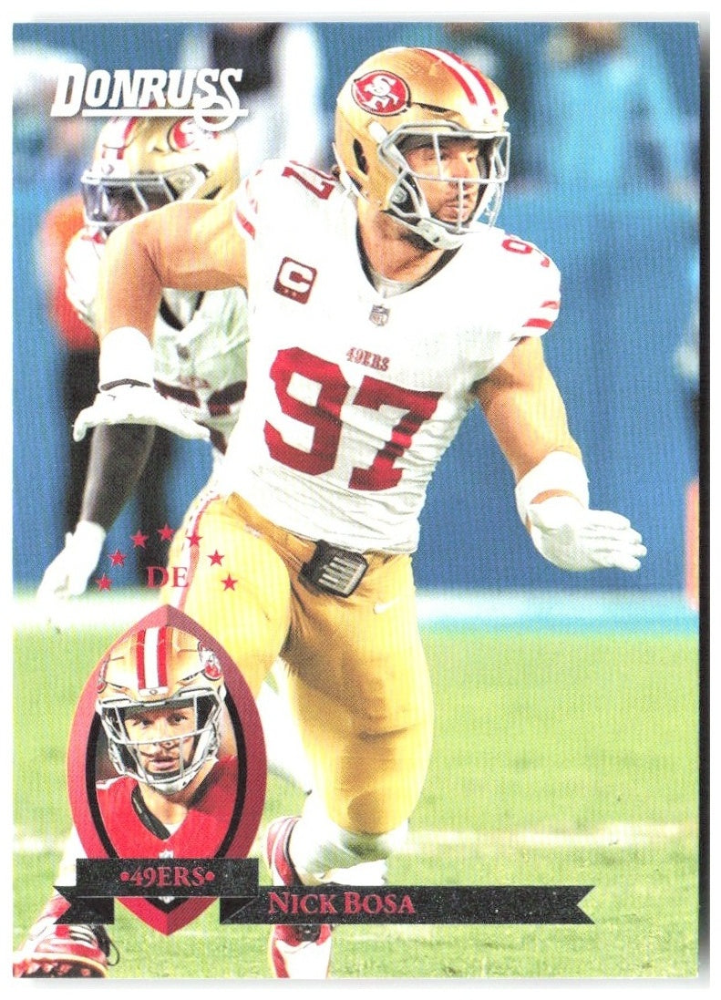 Nick Bosa Donruss - Retro 1995 20 2025 San Francisco 49ers