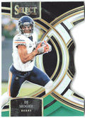 DJ Moore Panini Select - Black and Green Prizms Die Cuts 159 2023 Chicago Bears