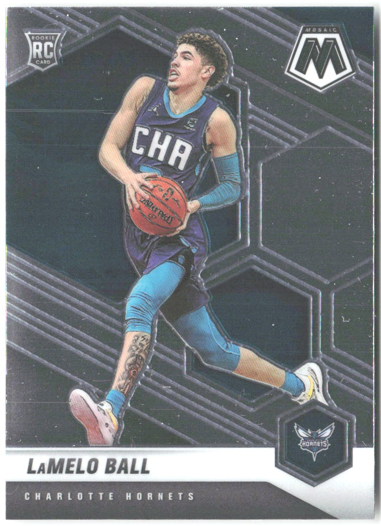 LaMelo Ball Panini Mosaic 202 2020-21 Charlotte Hornets RC