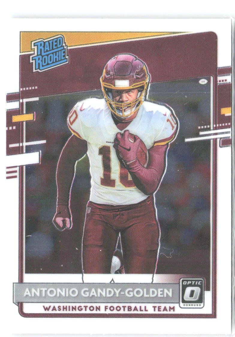 Antonio Gandy-Golden Donruss Optic 184 2020 Washington Football Team RC