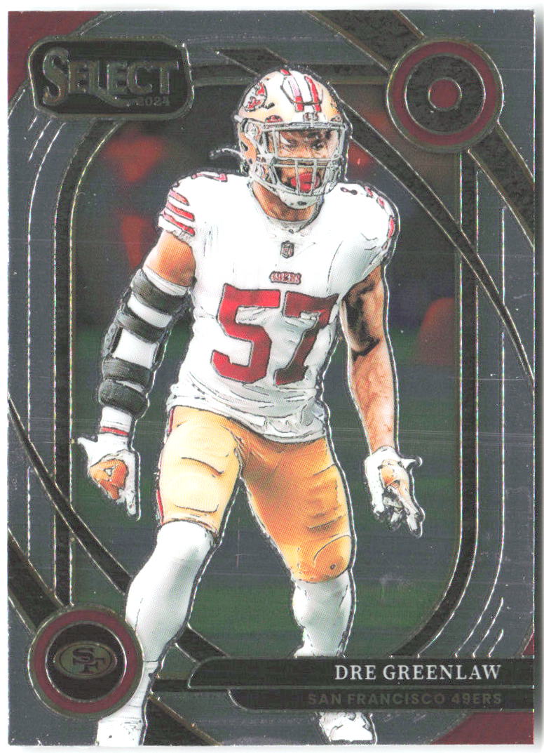 Dre Greenlaw Panini Select 252 2024 San Francisco 49ers