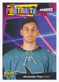 Alexander True Upper Deck - UD Portraits P-54 2020-21 San Jose Sharks
