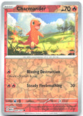 Charmander Reverse Holo Common SV Scarlet & Violet 151 004/165 NM