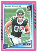 Mason Taylor Donruss Optic - Pink 274 2025 New York Jets