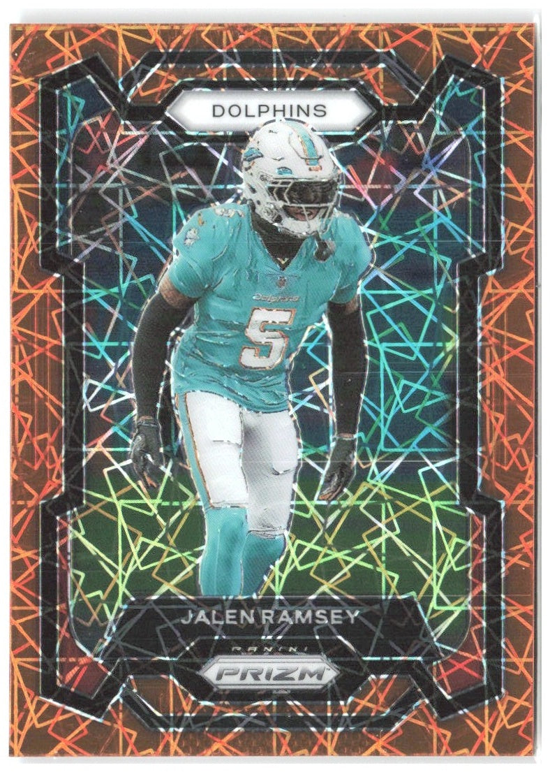 Jalen Ramsey Panini Prizm - Lazer 184 2023 Miami Dolphins