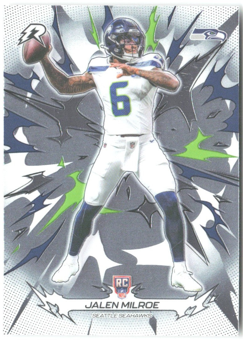 Jalen Milroe Topps Resurgence 189 2025 Seattle Seahawks RC