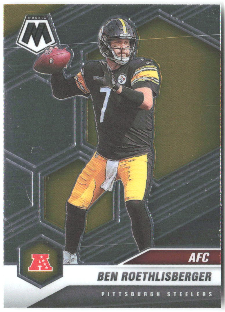 Ben Roethlisberger Panini Mosaic 230 2021 Pittsburgh Steelers