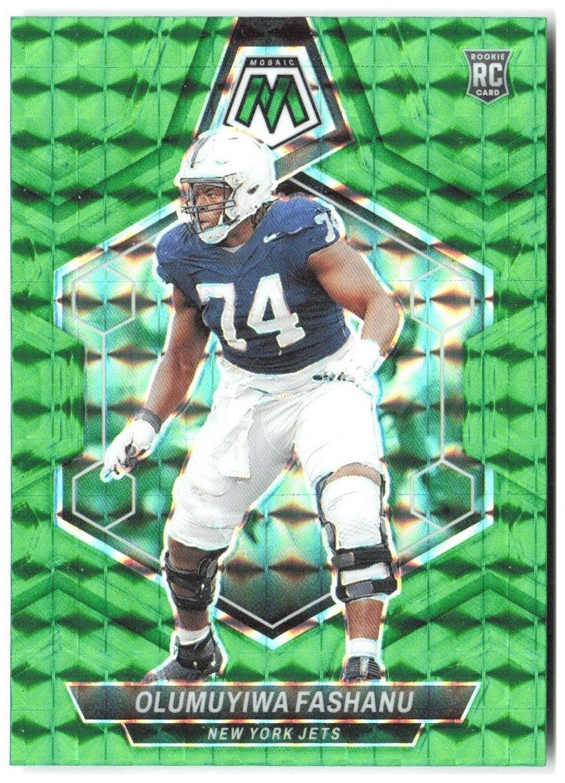 Olumuyiwa Fashanu Panini Mosaic - Mosaic Green 311 2024 New York Jets