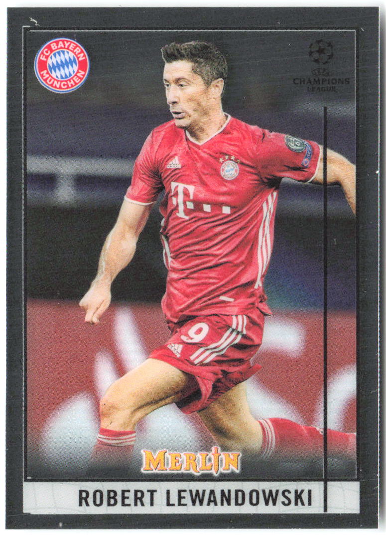 Robert Lewandowski Merlin UEFA Champions League 75 2020-21 FC Bayern Munchen