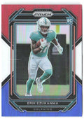 Erik Ezukanma Panini Prizm - Red White and Blue 336 2022 Miami Dolphins