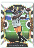 JuJu Smith-Schuster Panini Select - Silver Prizm 40 2020 Pittsburgh Steelers