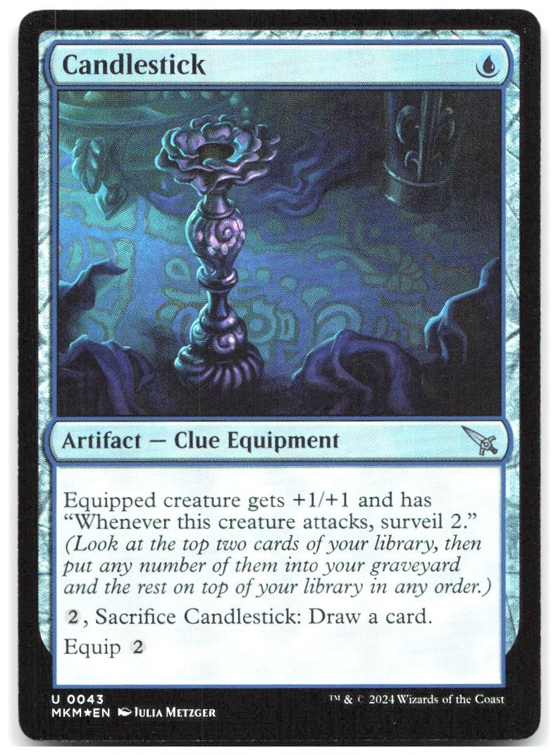 Candlestick Foil U Murders at Karlov Manor 43 NM Julia Metzger