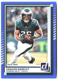 Saquon Barkley Donruss - Press Proofs Blue 20 2025 Philadelphia Eagles