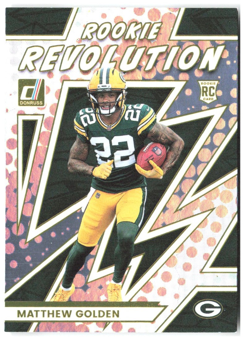 Matthew Golden Donruss - Rookie Revolution 34 2025 Green Bay Packers